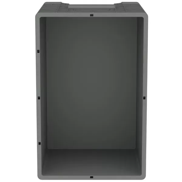 Контейнер пластиковый 1020х640х670 мм серый Арт.: Sbox 1065