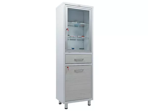 Медицинский шкаф ПРАКТИК HILFE МД 1 ШМ-SSD